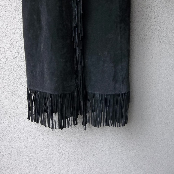 Vintage Wilsons Maxima Coat Jacket Fringe Pioneer Wear Distressed Sun Fading - Picture 7 of 7